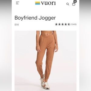 Vuori Boyfriend Joggers